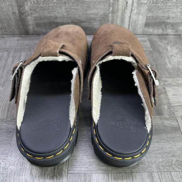 Dr. Marten's Zebzag Men's size 12 Slingback Platform Brown Suede Mule - Picture 6 of 8